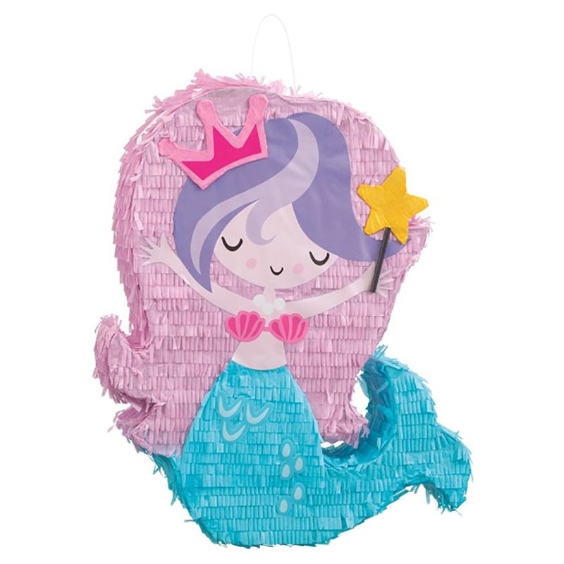 Unique - Mermaid Shape Drum Pinata