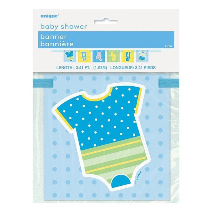 Unique - Blue Polka Dot Banner