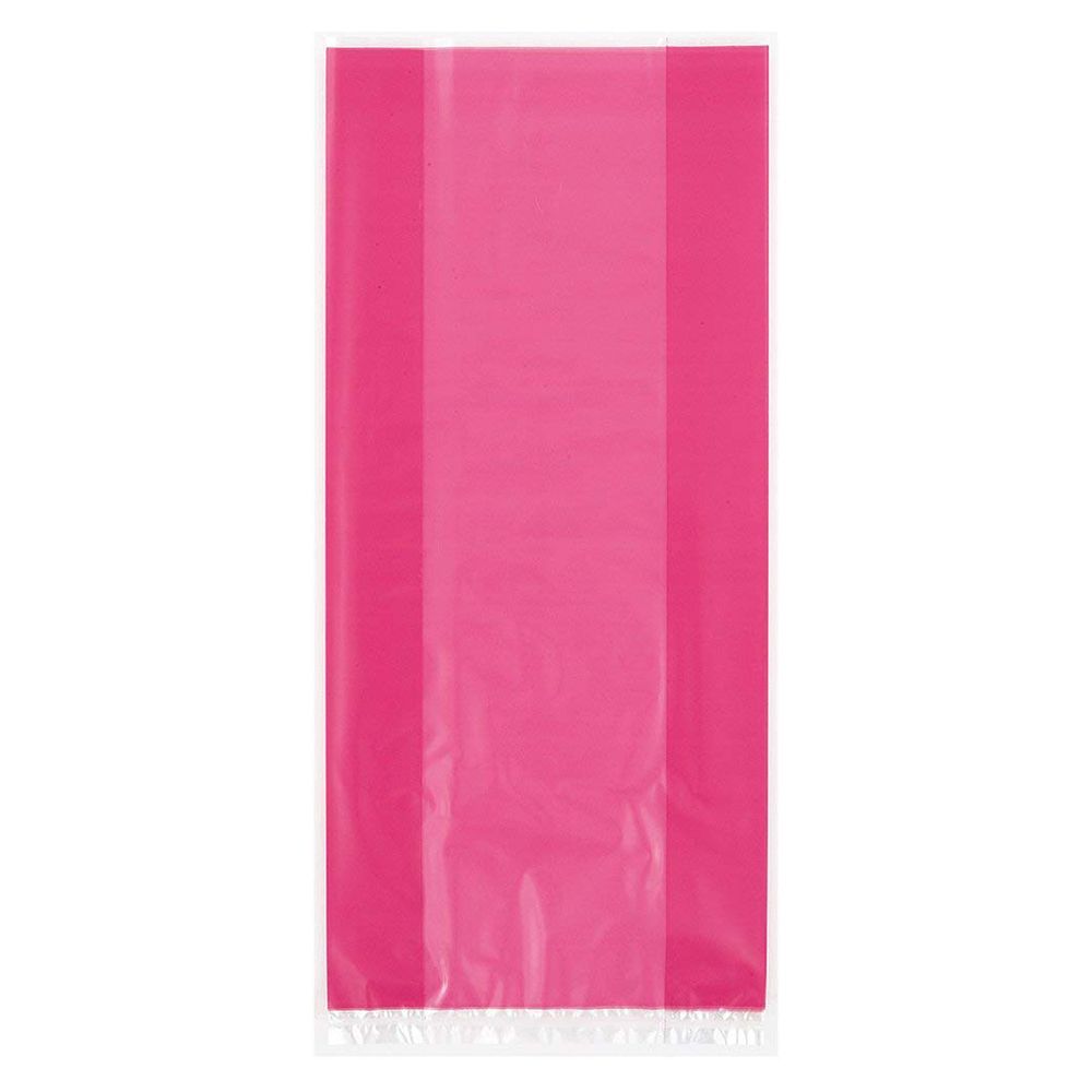 Unique - Cello Bags Pack of 30 - Hot Pink