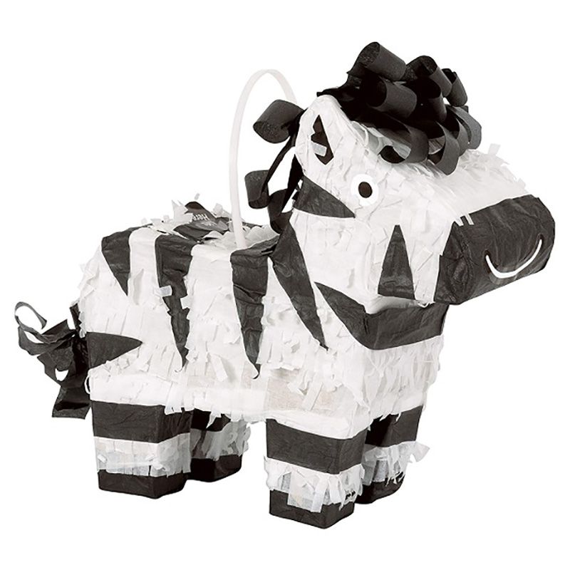 Unique - Mini Zebra Pinata Favour Decoration