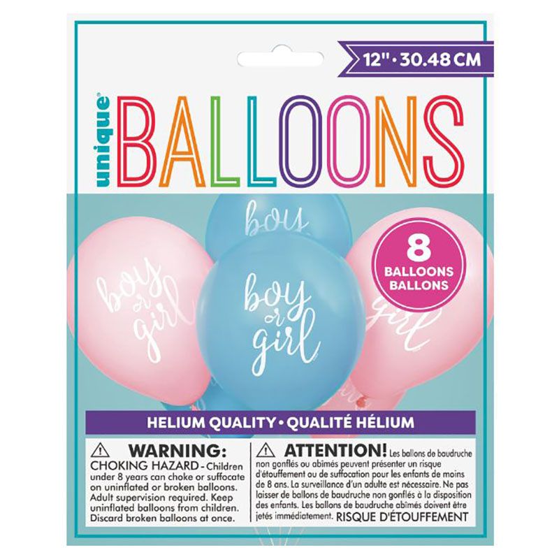 Unique - Gender Reveal Balloons