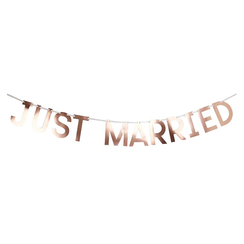 Neviti - Geo Blush Just Married Bunting