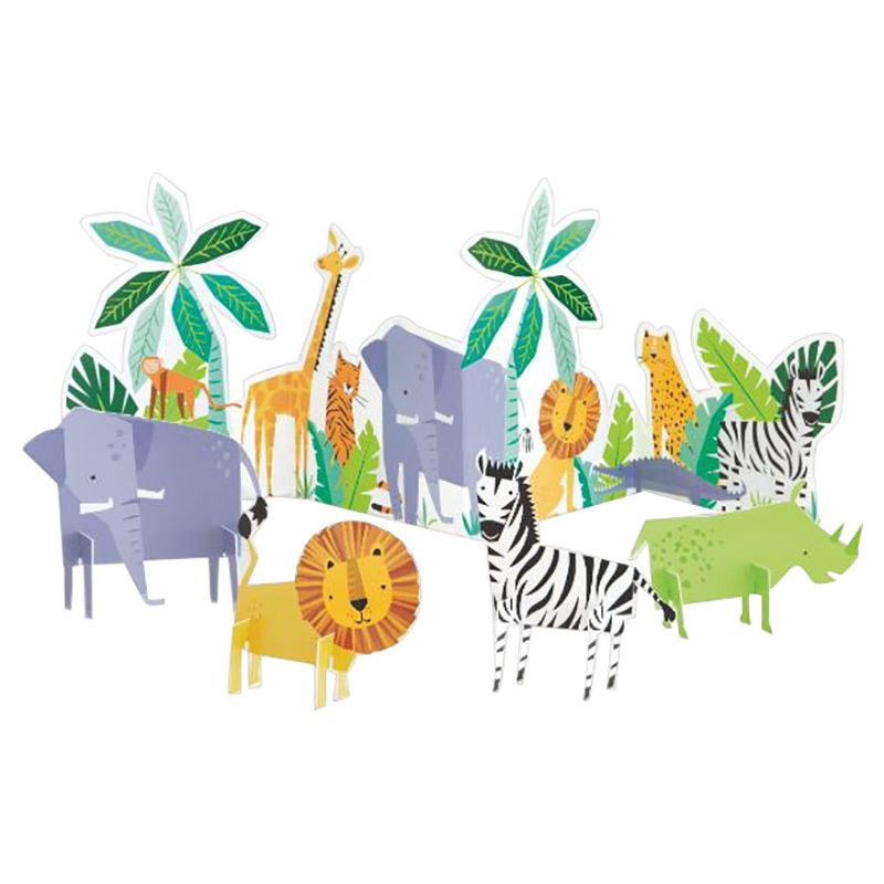 Unique - Animal Safari Table Decoration Kit