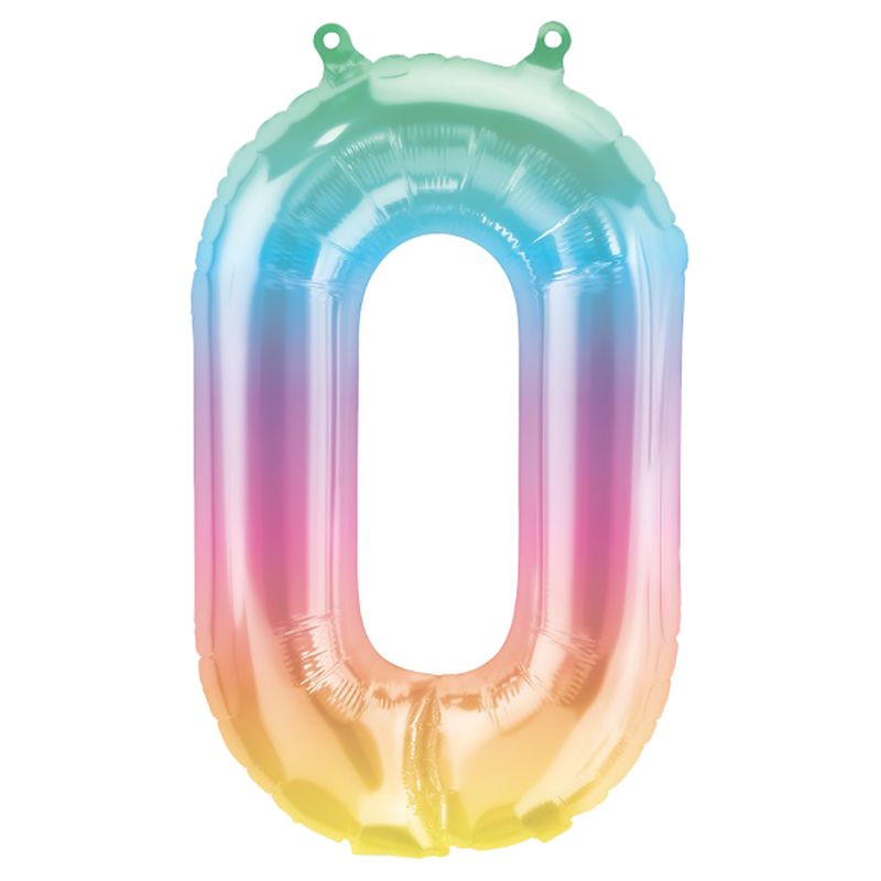 North Star Brands - 16" Ombre Number 0 Balloon