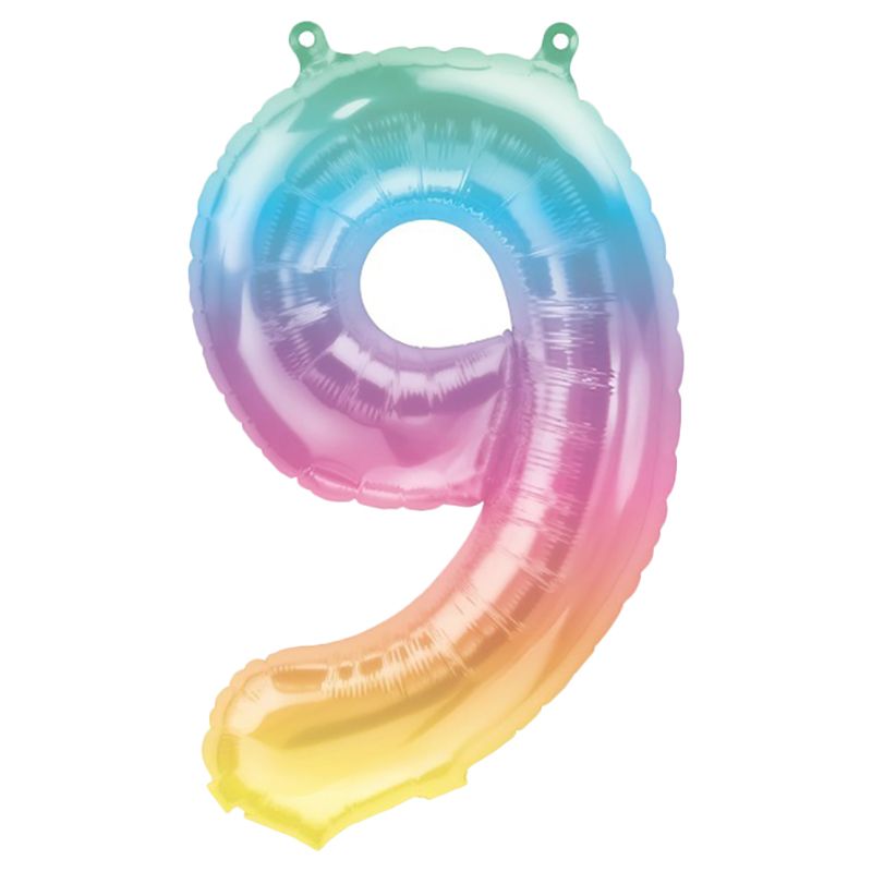 North Star Brands - 16" Ombre Number 9 Balloon