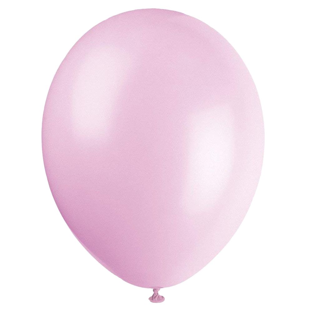 Unique - Balloon Pack of 10 - Powder Pink