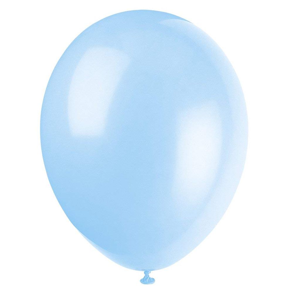 Unique - Cool Balloon Pack of 10 - Baby Blue