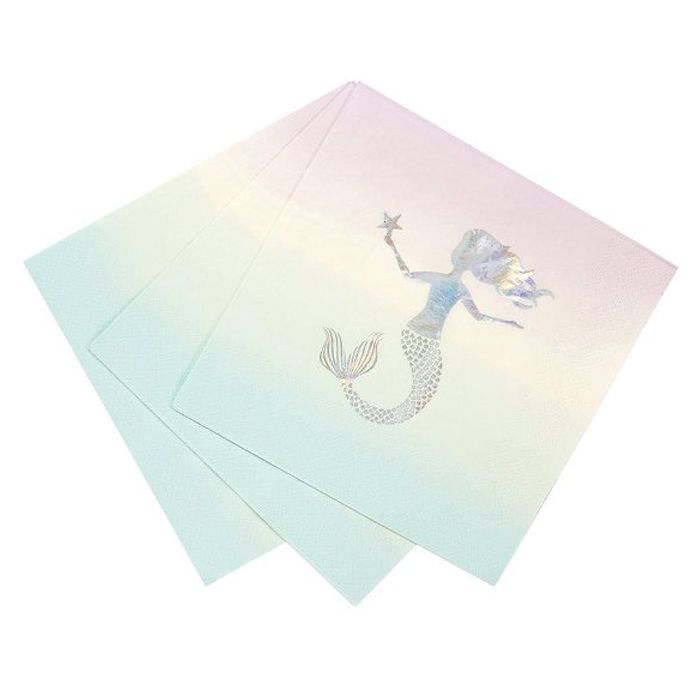 Talking Tables - We Heart Mermaids Napkins