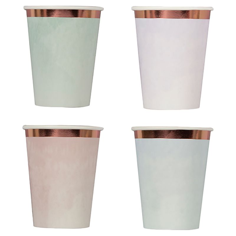 Ginger Ray - Pastel Watercolour Party Cups