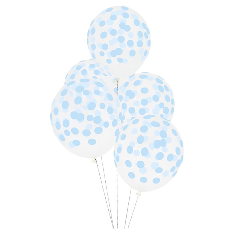 My Little Day - Printed Confetti Balloons - 12 Inch - 5 pcs