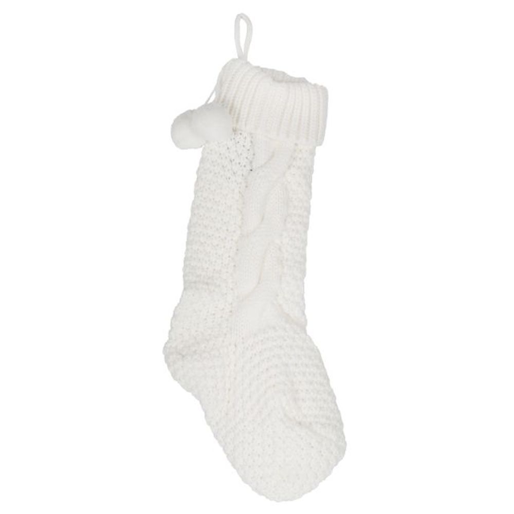 Ginger Ray - Cream Knitted Stocking