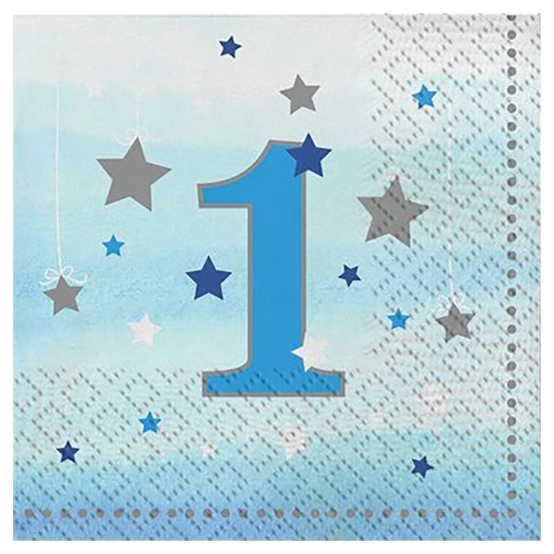 Party Camel - One Little Star Boy 1st Birthday Small Napkins