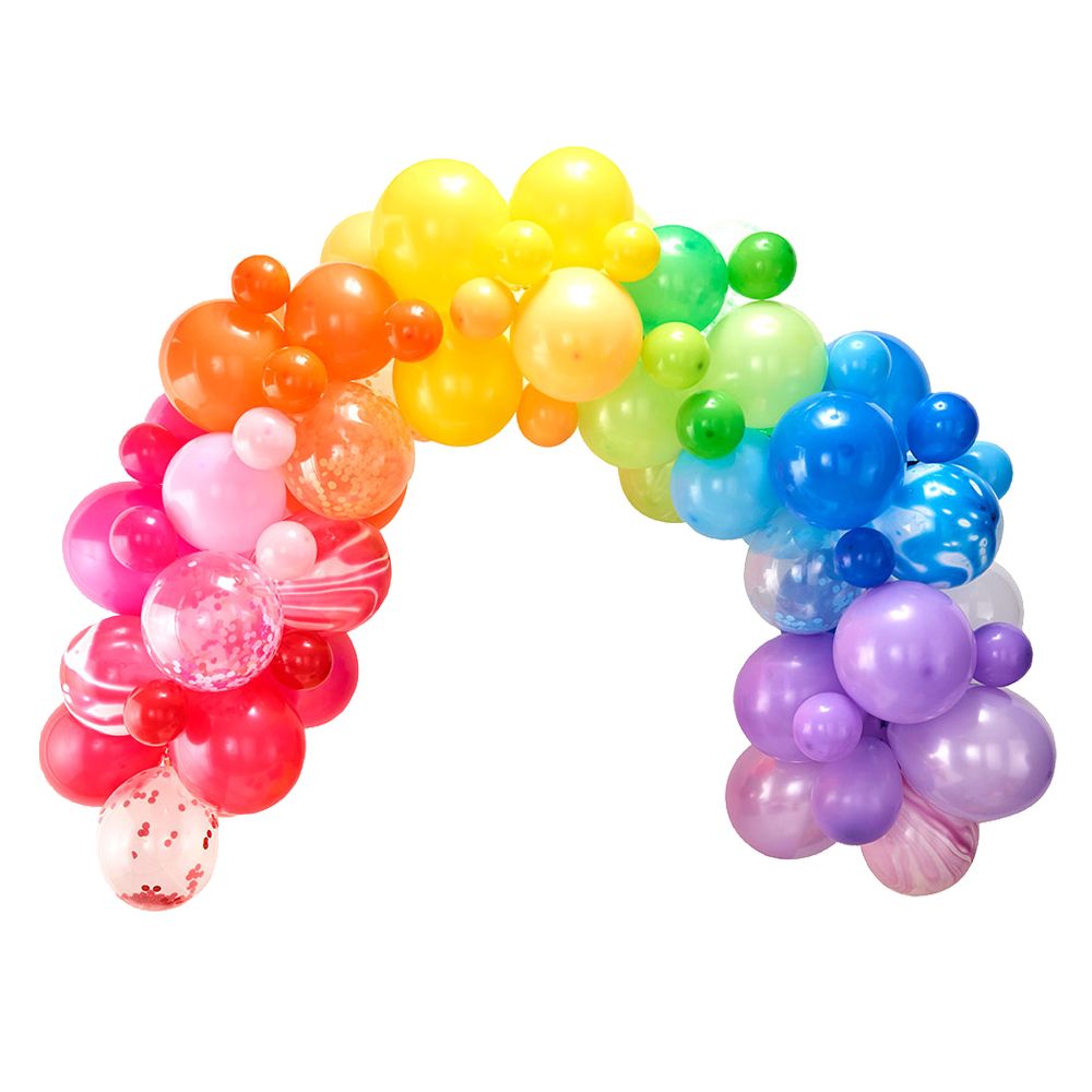 Ginger Ray - Rainbow Balloon Arch Kit 85pcs