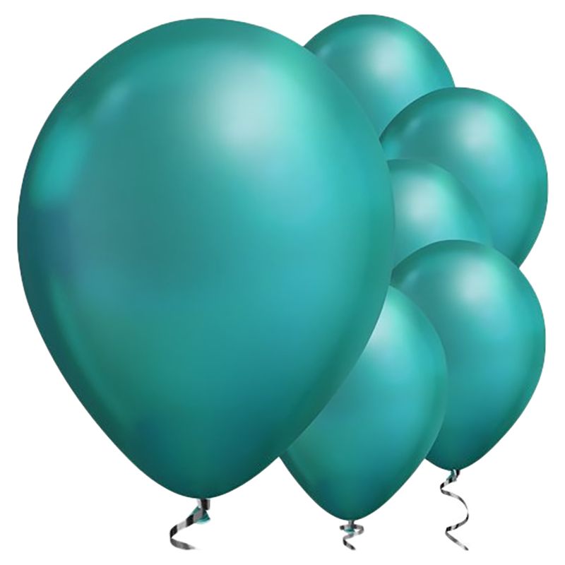 Party Camel - Green Chrome Balloon - 1pc - 11-inch