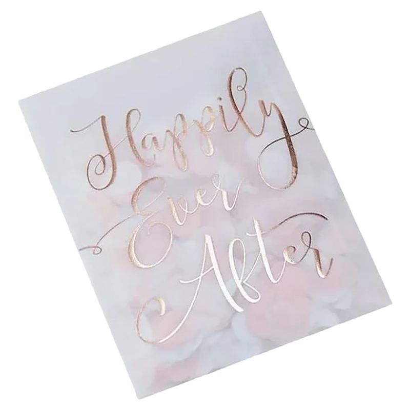 Ginger Ray - Happily Ever After Tissue Confetti Envelope