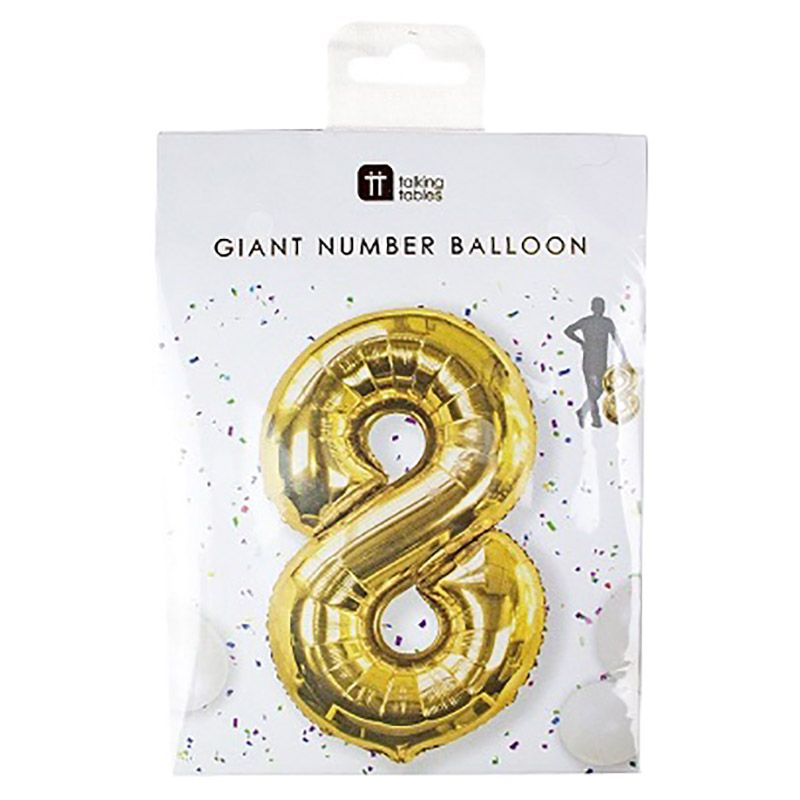 Talking Tables - We Heart Birthdays Foil 8 Balloon