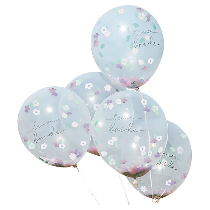 Ginger Ray - Boho Floral Confetti Hen Party Balloons