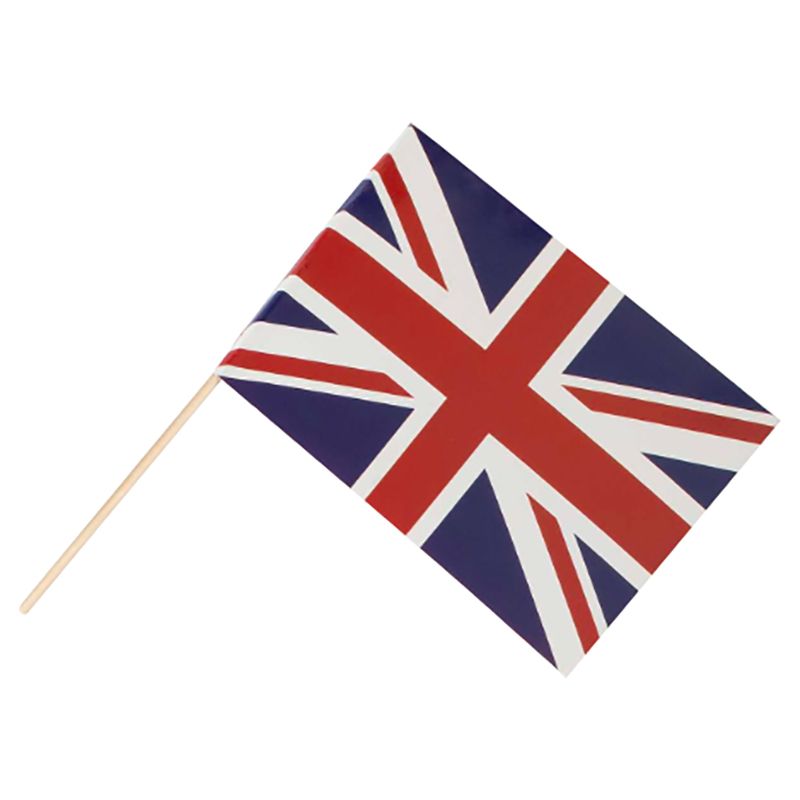 Ginger Ray - Hand Held Union Jack Flags - 5pcs