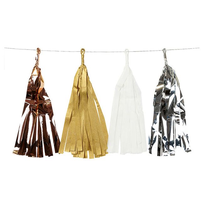 Talking Tables - Decadent Decs Metallic Tassels