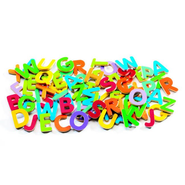 Djeco - 83 Small Magnetic Letters