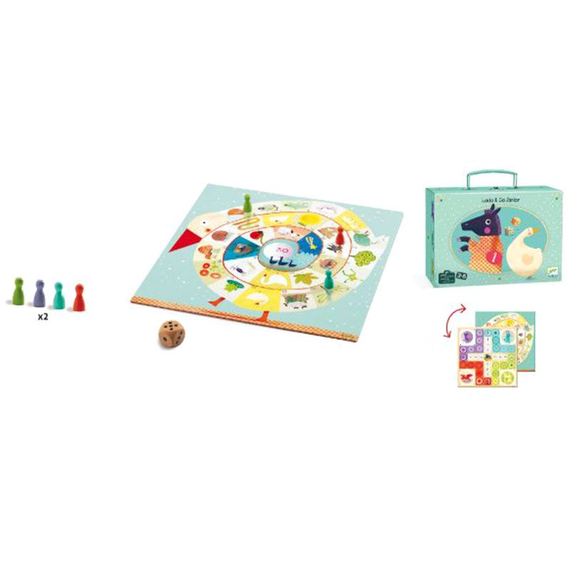 DJECO - Ludo & Co Ludo Junior Game