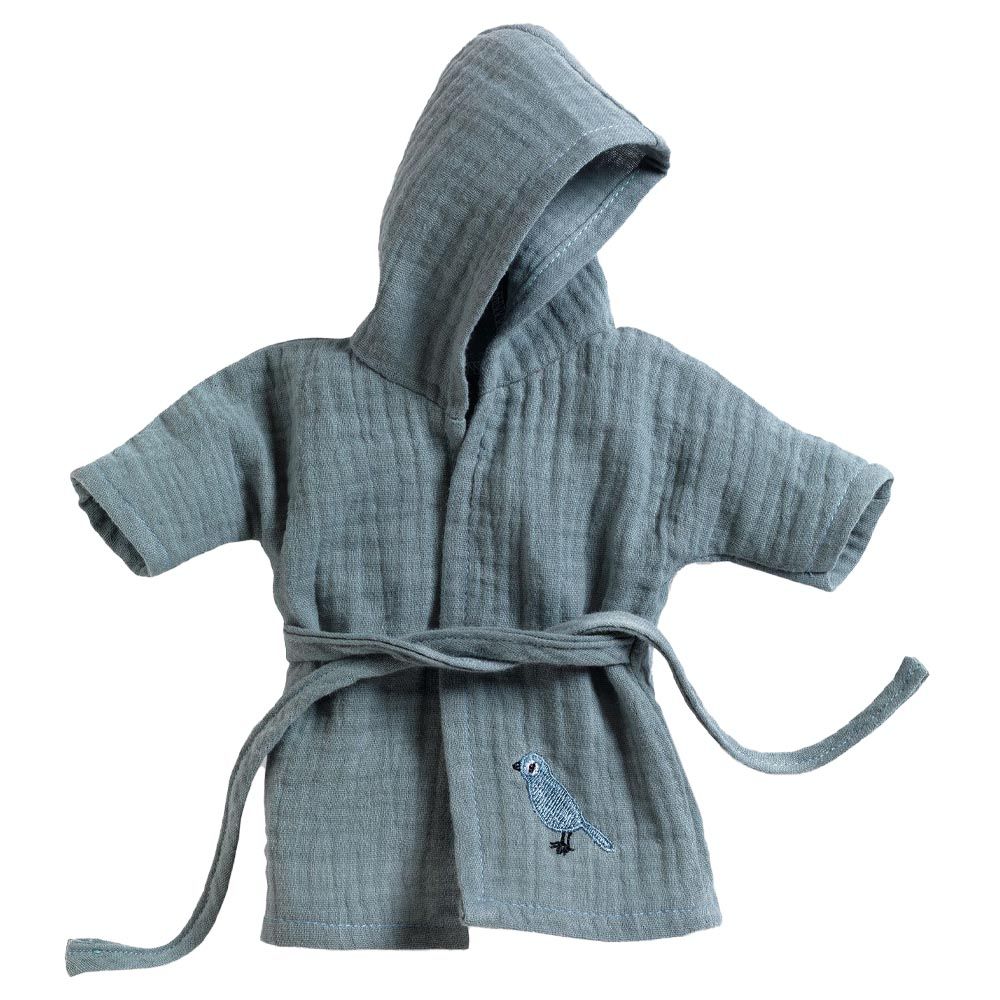 Djeco - Doll Bathrobe - Blue