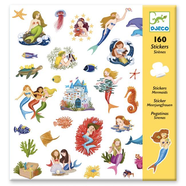 Djeco - Mermaid Stickers