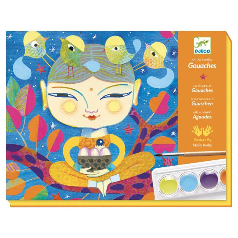 Djeco - India Gouaches Set