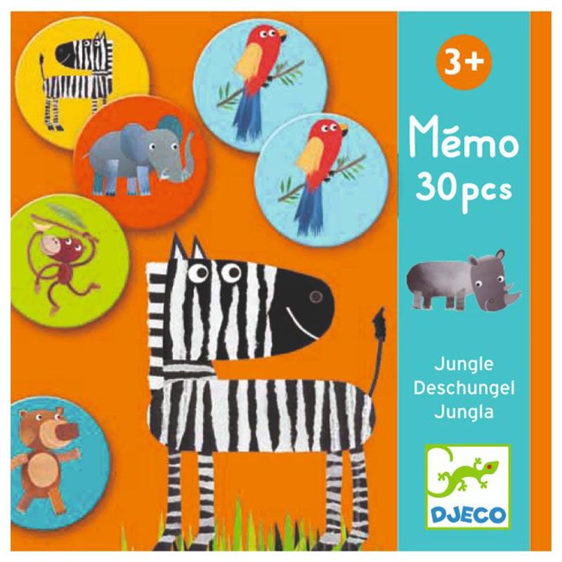 DJECO - Memory Game - Jungle