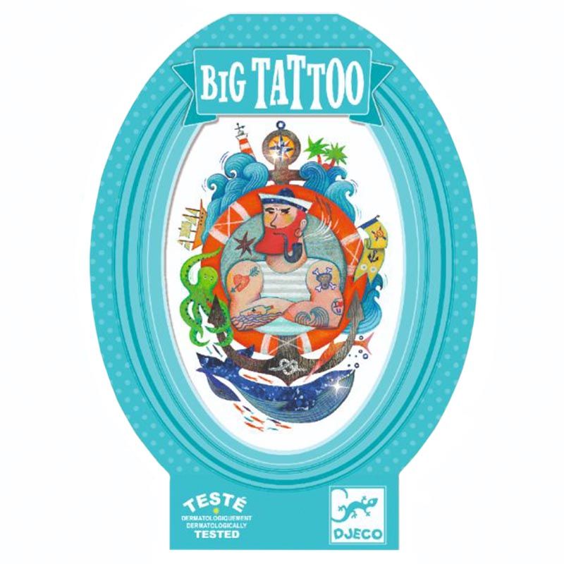 Djeco - Sailor Big Tattoos