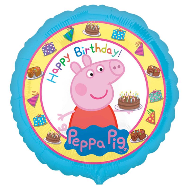 Amscan - Peppa Birthday Balloon - 18 Inch