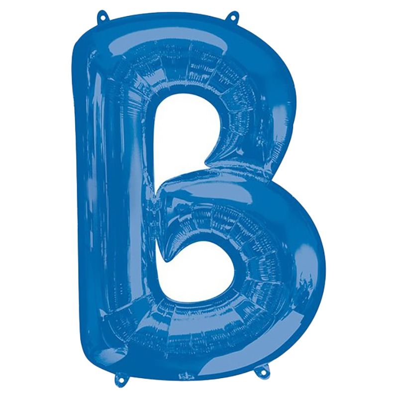 Amscan - 16" Blue Letter B Balloon