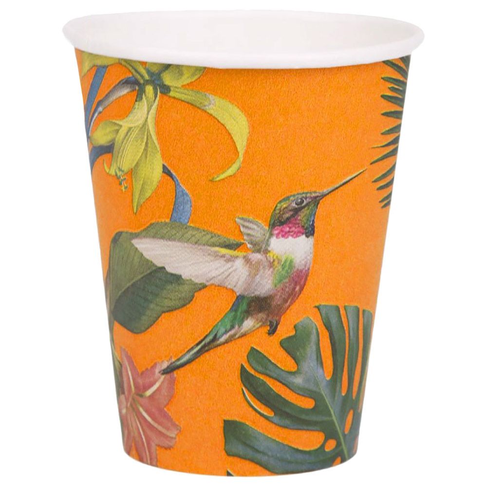 Talking Tables - Tropical Cup Pack of 8 - Orange