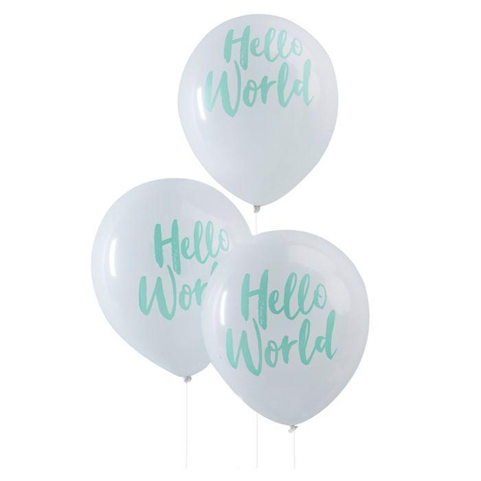 Ginger Ray - Hello World - Balloons