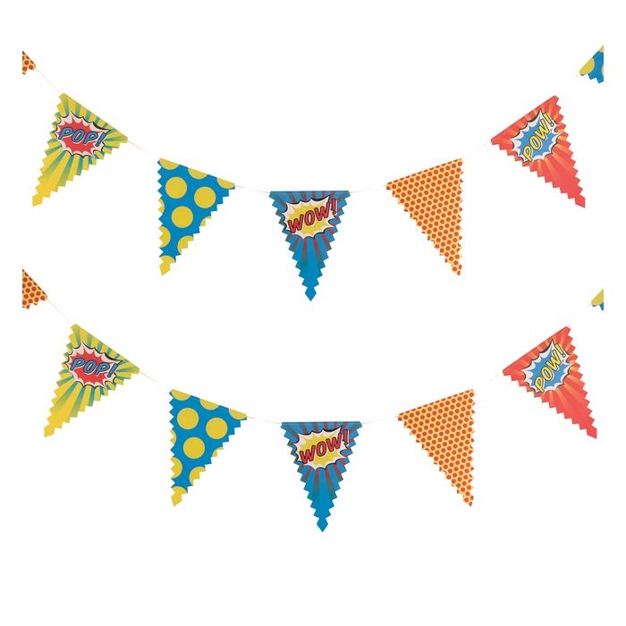 Ginger Ray - Pop Art Party - Bunting