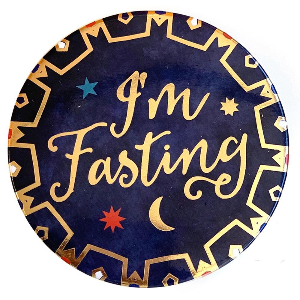 Party Camel "I'm Fasting" Badge