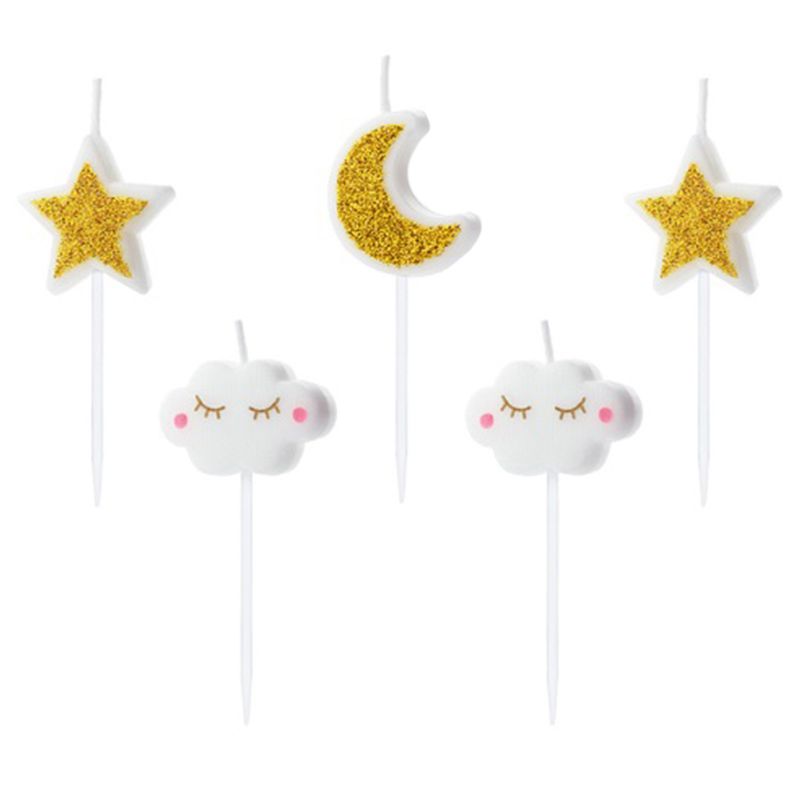 Party Deco - Little Star Birthday Candles