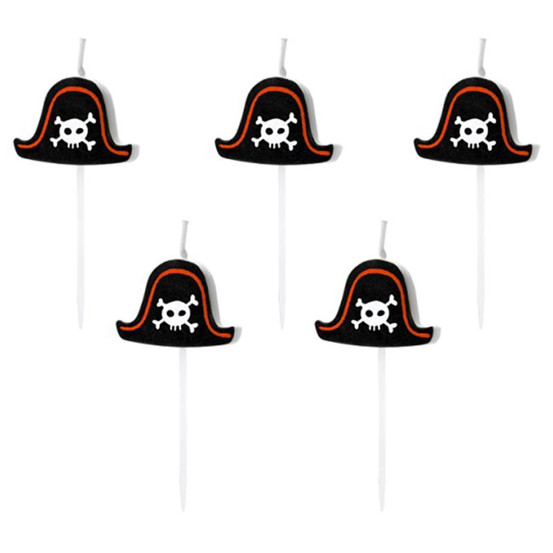 Party Deco - Pirates Party Birthday Candles