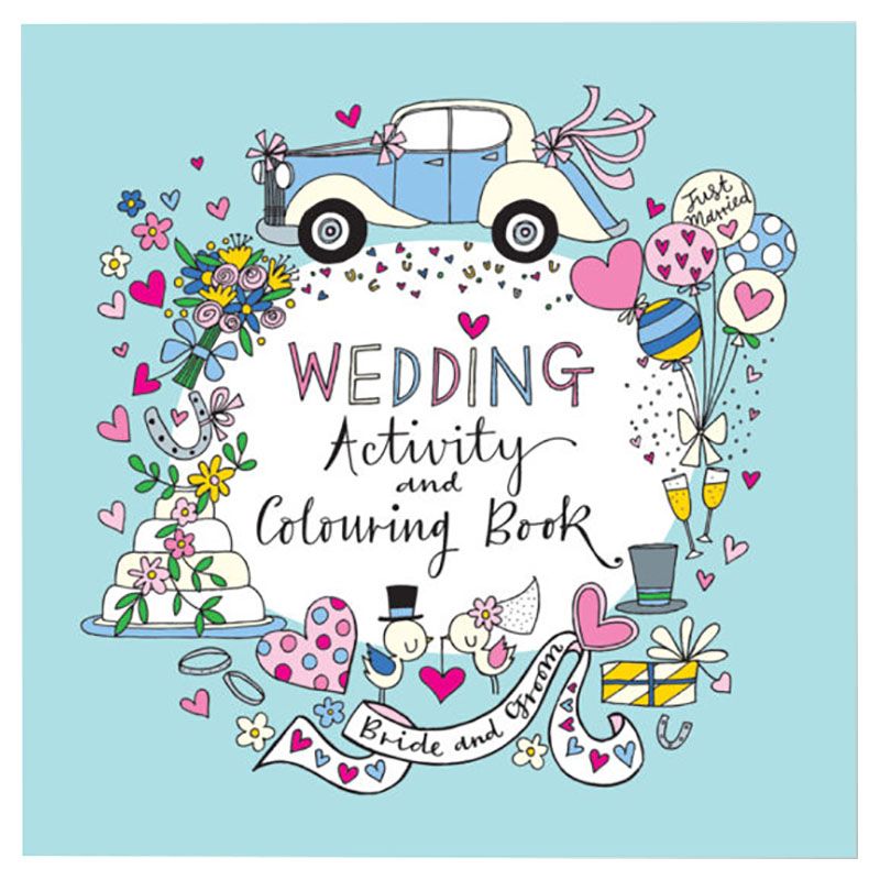 Rachel Ellen Designs - Wedding Activity & Colouring Book