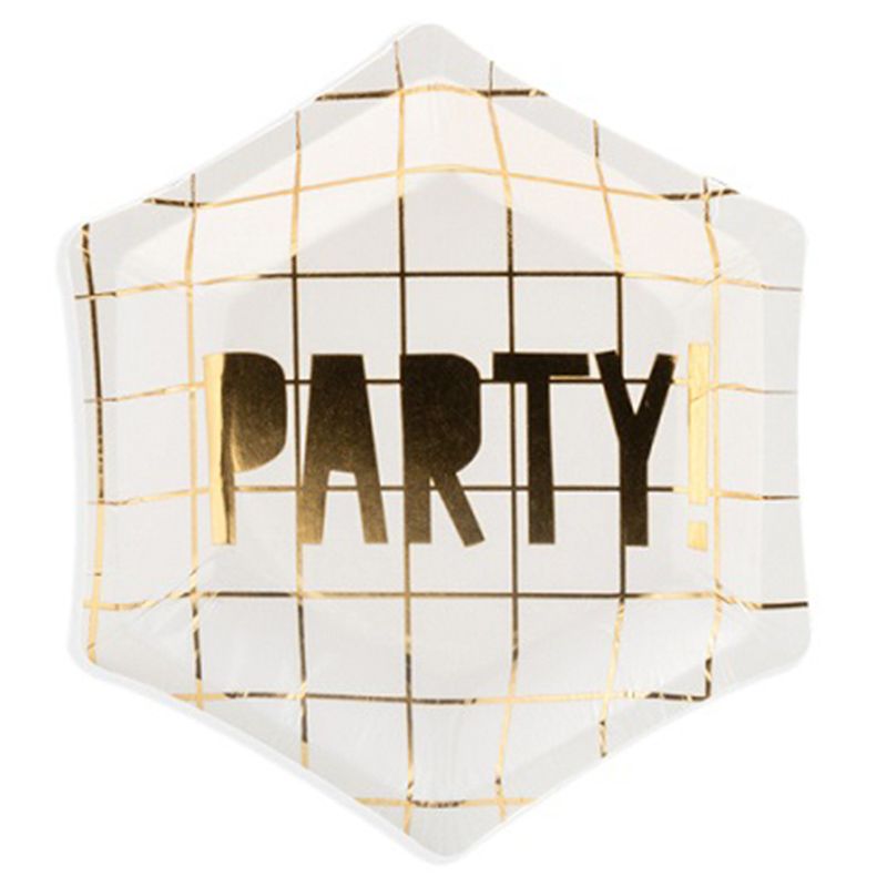 Party Deco - Let's Celebrate Party Plates