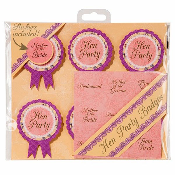 Talking Tables - Hen Party Badges