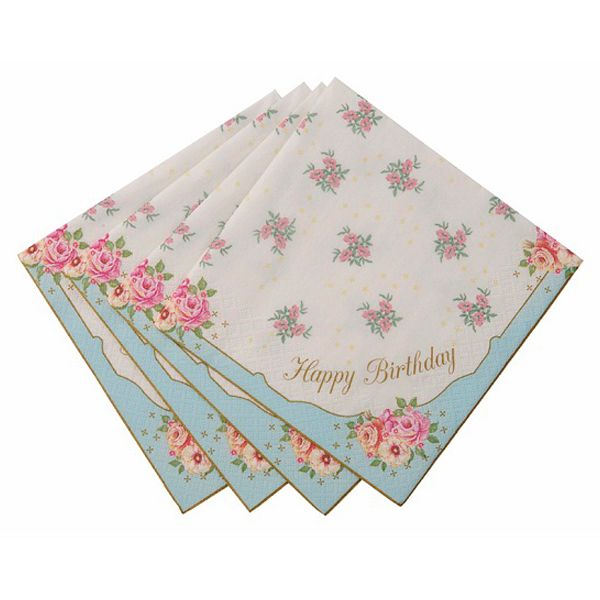 Talking Tables - Truly Scrumptious Happy Birthday Napkin