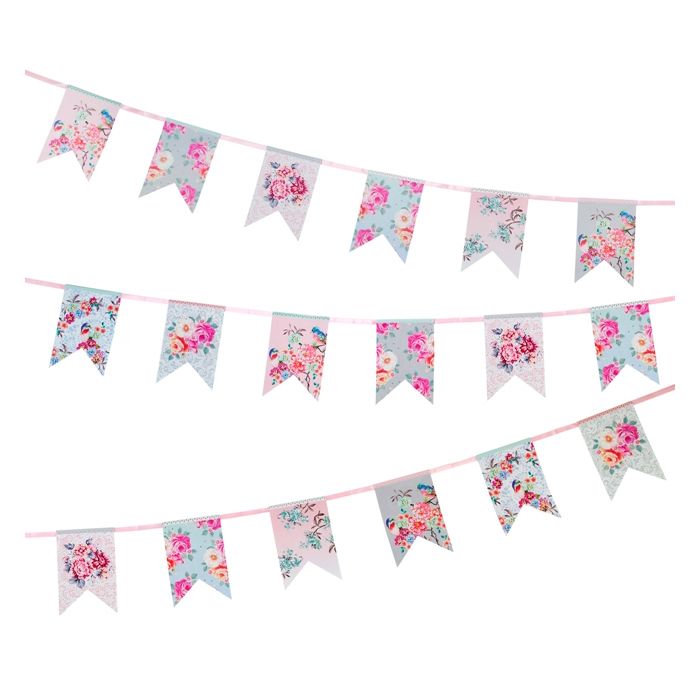 Talking Tables - Truly Romantic Floral Bunting