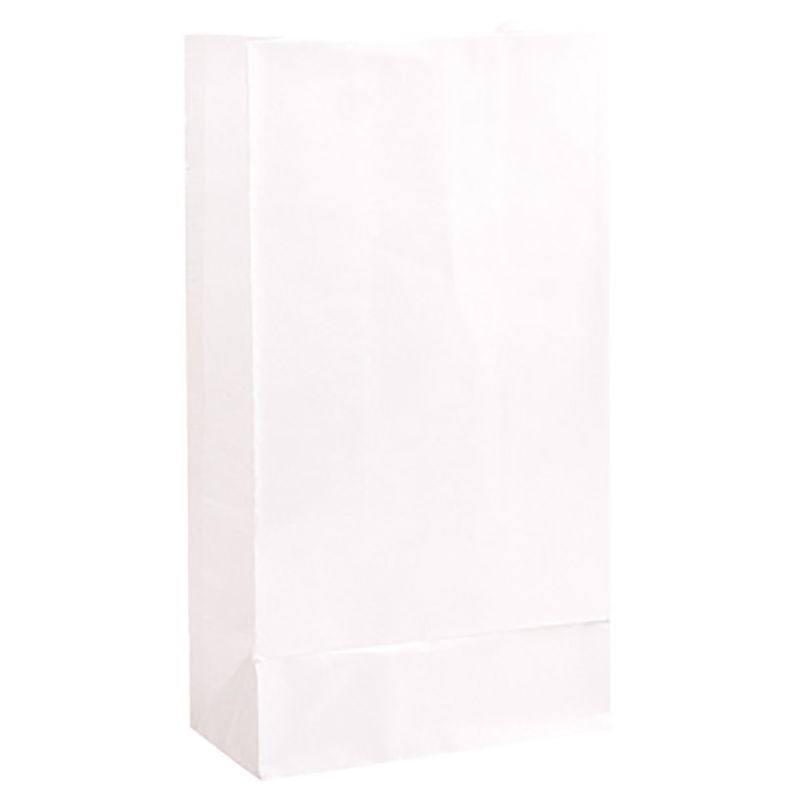 Amscan - Paper Party Bags - White