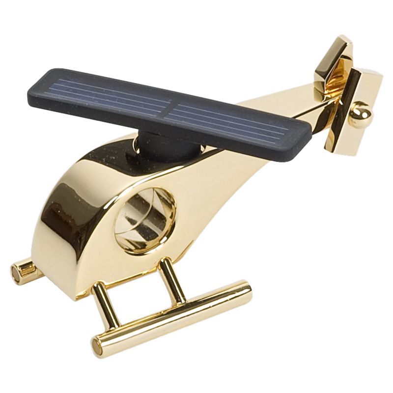 Inpro Solar - Metal Helicopter Gifting Item - Gold