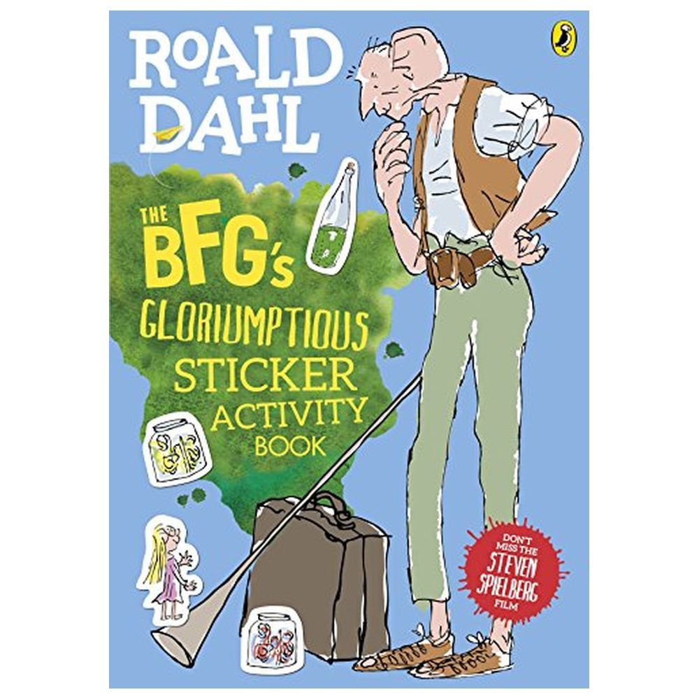 كتاب الأنشطة والملصقات The BFG's Gloriumptious 