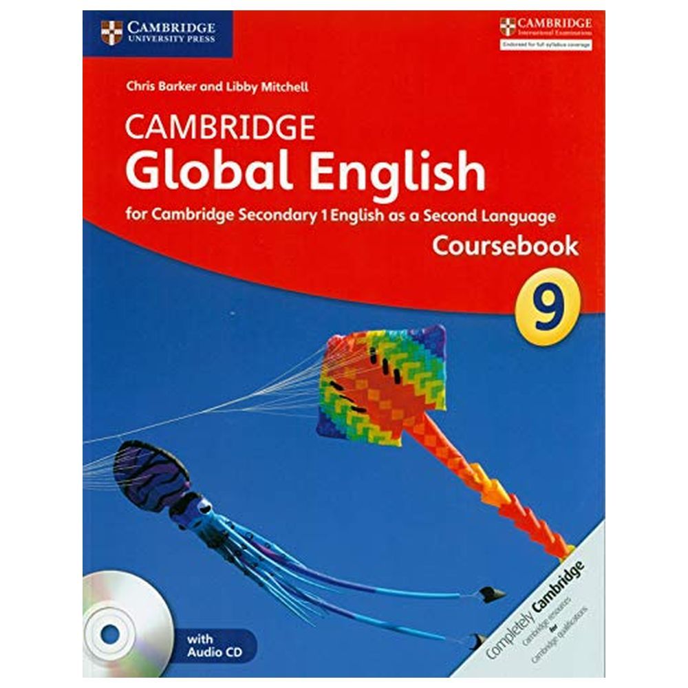 كتاب Cambridge Global English Stage 9 + قرص مضغوط