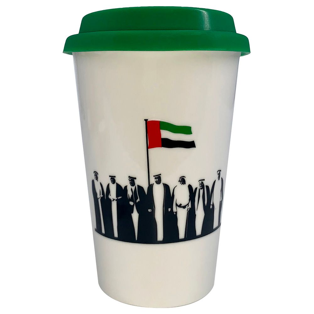 Party Magic - UAE Mug With Lid Red/Green/White/Black