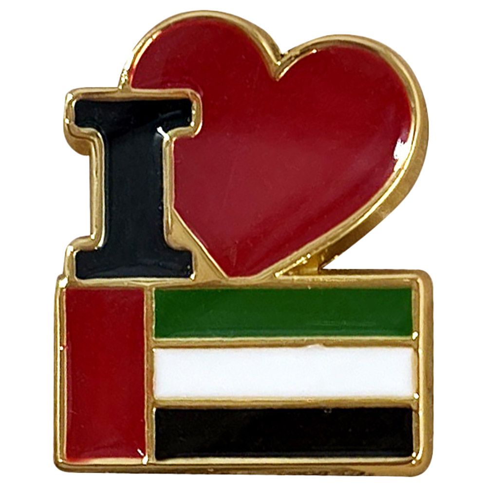 Party Magic - I Love UAE Pins Pack Of 4