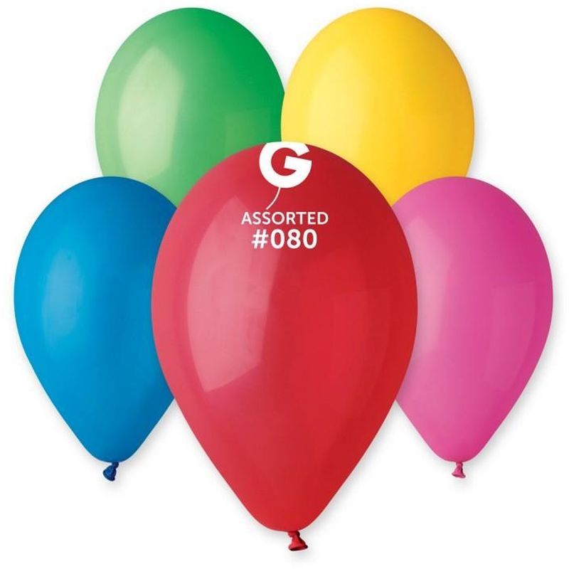 Gemar - 12in Assorted Latex Balloon 100pcs